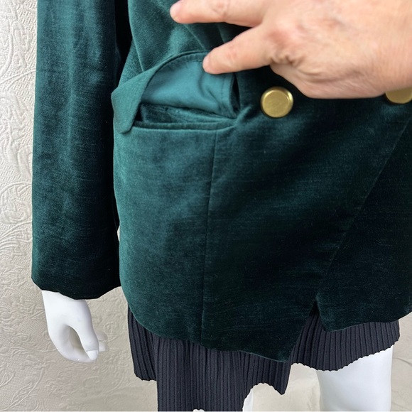Chico’s 2 Washable Velvet Blazer Jacket - Picture 9 of 12